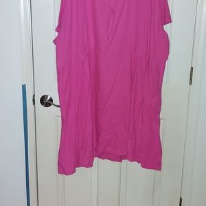 Tuesday of California Pink Diner Dress, size 4x